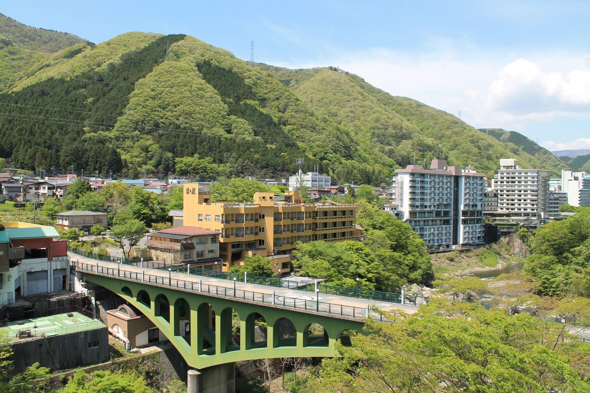 Kinugawa Onsen Sanraku Hotel Nikko Bagian luar foto