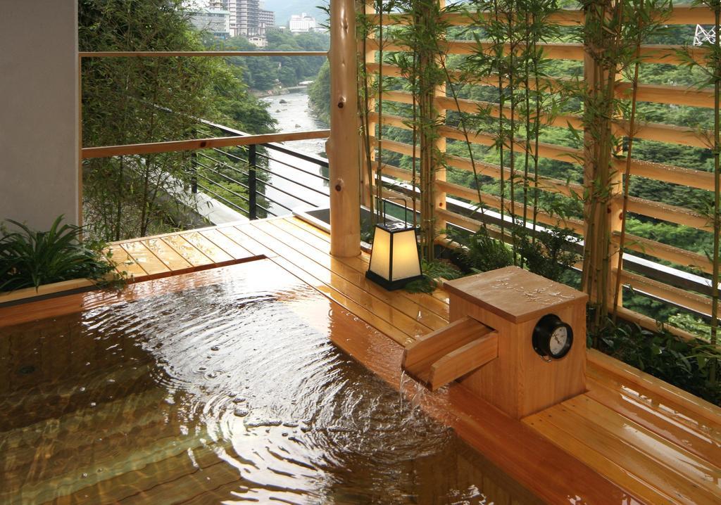 Kinugawa Onsen Sanraku Hotel Nikko Bagian luar foto