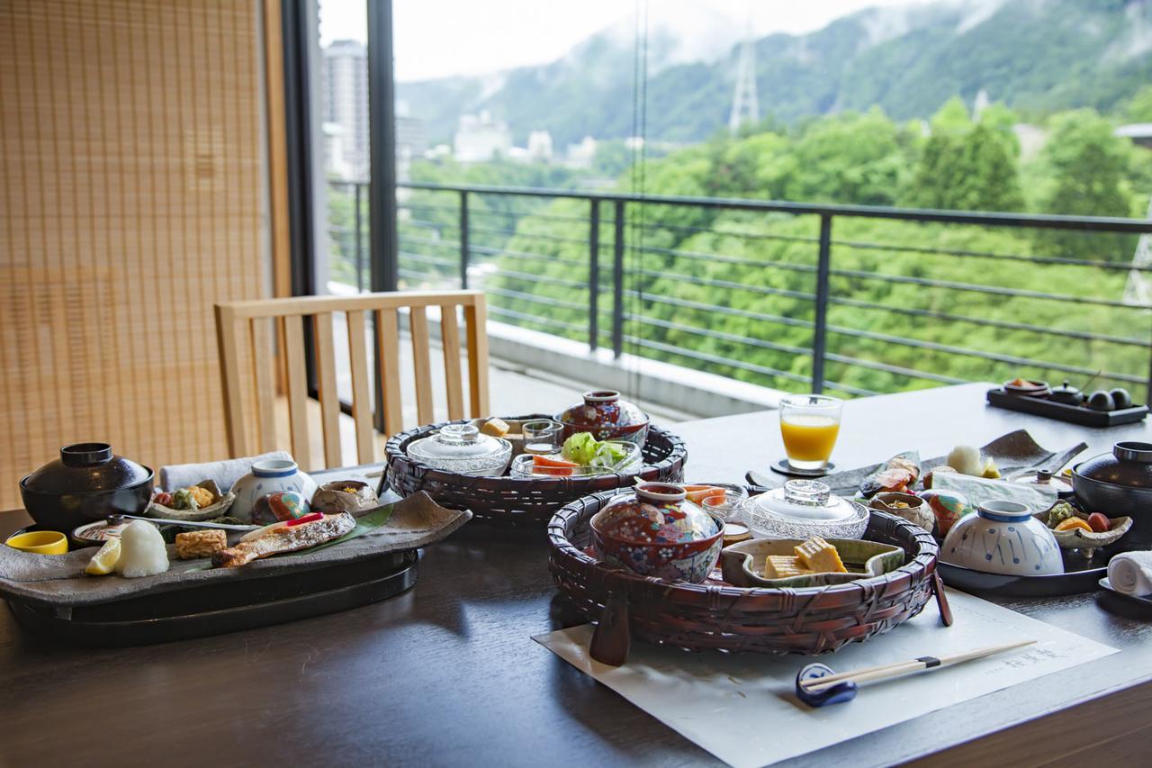 Kinugawa Onsen Sanraku Hotel Nikko Bagian luar foto