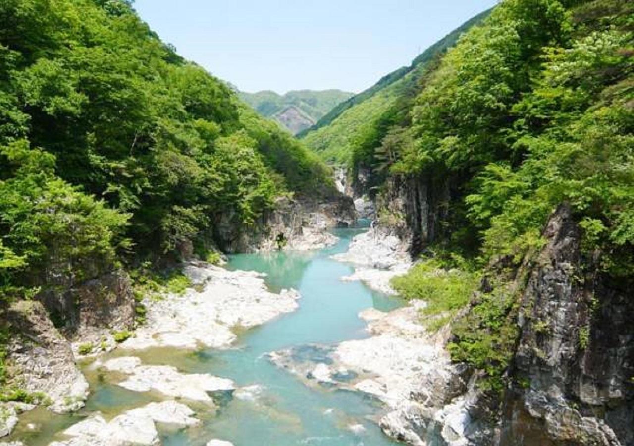 Kinugawa Onsen Sanraku Hotel Nikko Bagian luar foto