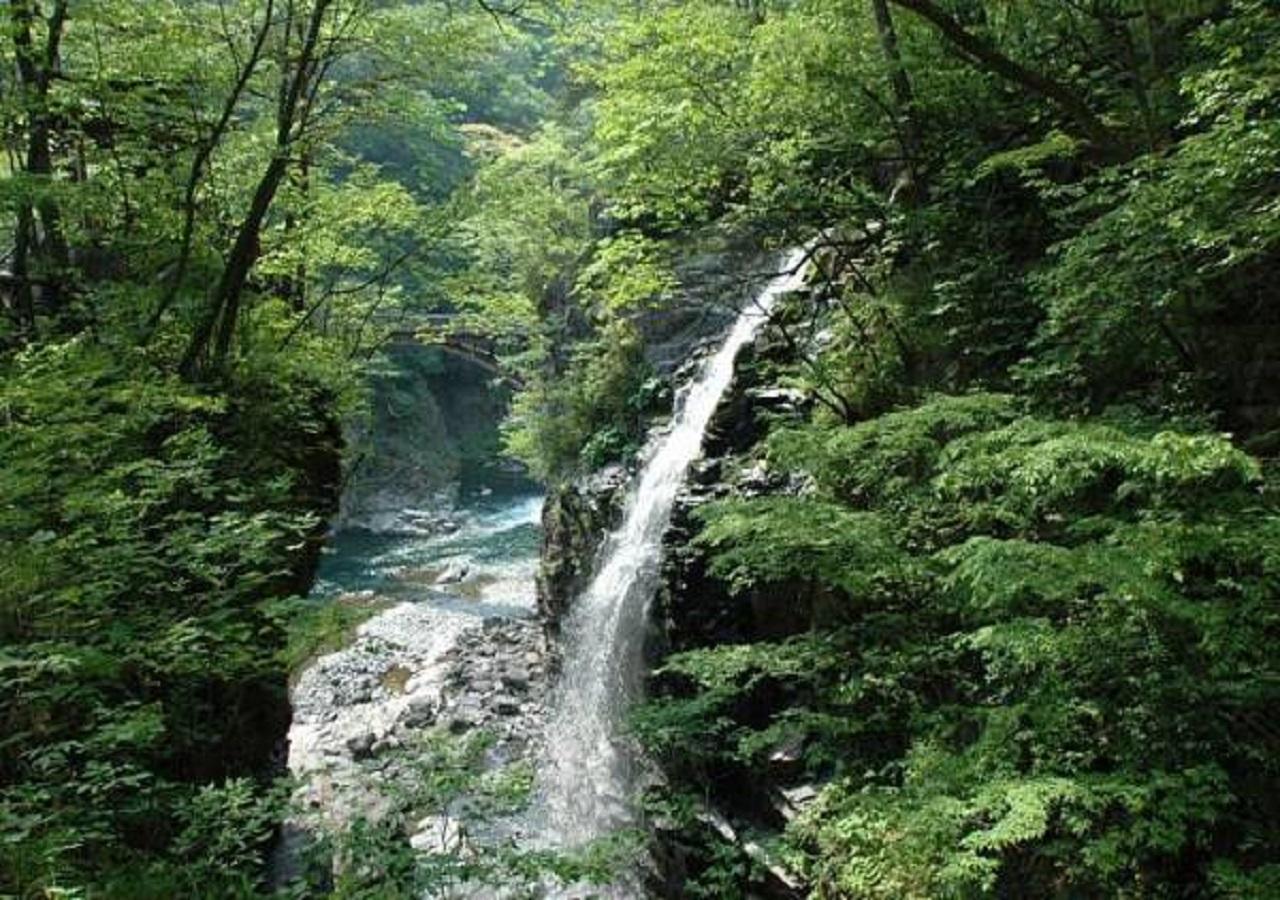 Kinugawa Onsen Sanraku Hotel Nikko Bagian luar foto