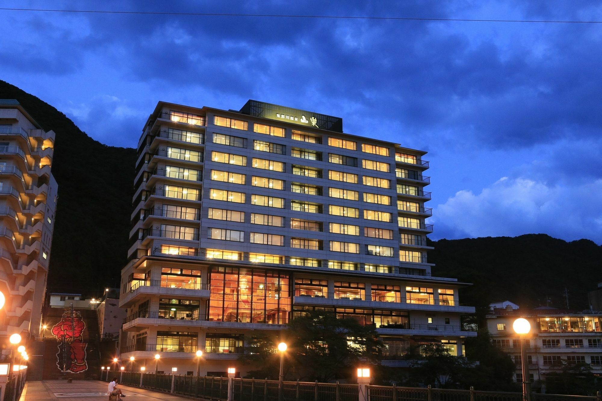 Kinugawa Onsen Sanraku Hotel Nikko Bagian luar foto
